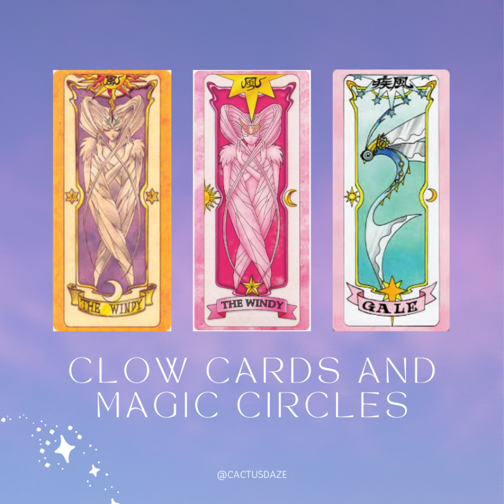 Card Captor Sakura : Magic Circles and Card Backgrounds