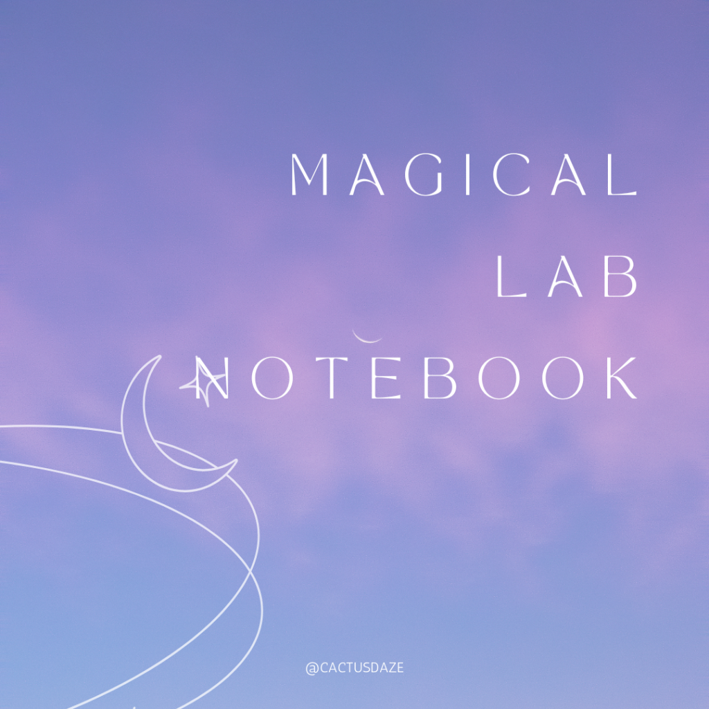 Magic Tool: The Magical Laboratory Notebook