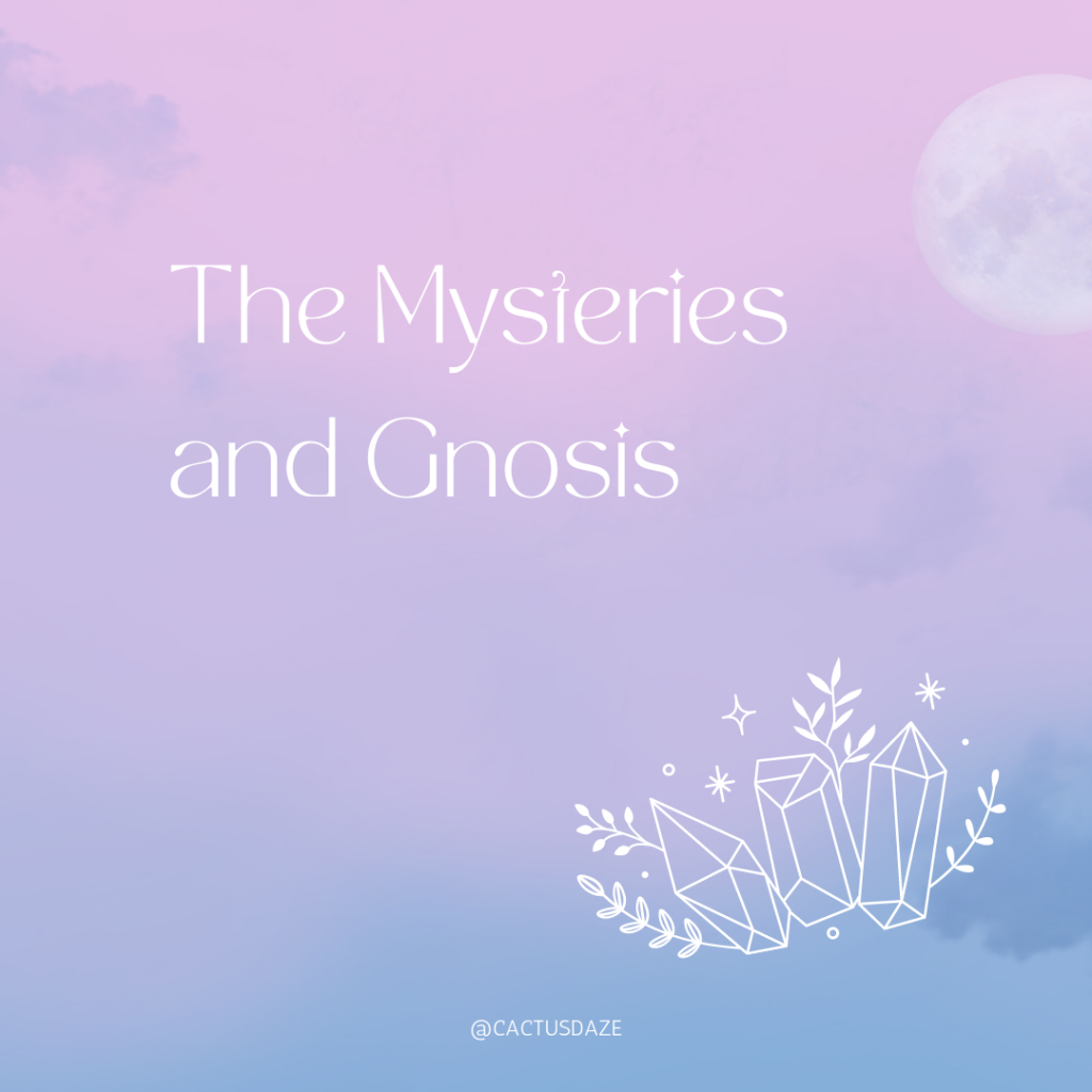 Gnosis and Mysteries